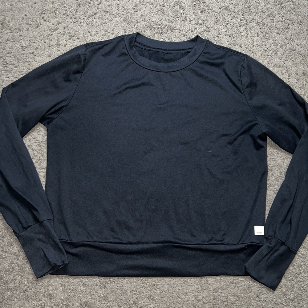Vuori Daydream Crew Top Long Sleeve Performance Women Medium VW133 Lightweight